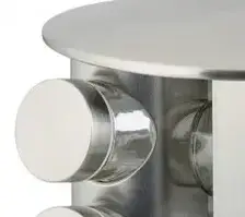 Карусель для спецій 12 відсіків скло нержавіюча сталь