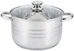 Каструля UNIQUE UN-5003 стильна нержавіюча сталь об'єм 1.9 л діаметр 16 см