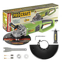 Кутова шліфмашина (230 мм, 2000 Вт) Procraft PW-2550