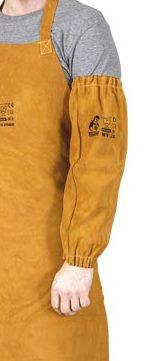 Нарукавники шкіряні, жовті WY-ZB Y, фото 1