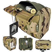 Підсумок для патронів розсипом, на молі. Сумка Marck-men для патронів на пояс, РПС із захистом від висипання