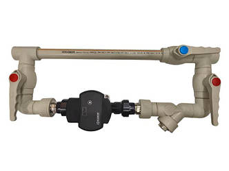 Байпас PPR поліпропіленовий KOER 32 для опалення з насосом KOER APE 25/4-180