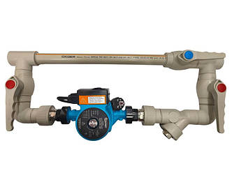 Байпас PPR поліпропіленовий KOER 32 для опалення з насосом VODOMET VM 25/4-180