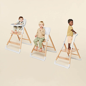 Стільчик для годування Ergobaby Evolve High Chair, Natural Wood
