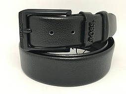 Стильний шкіряний чоловічий ремінь