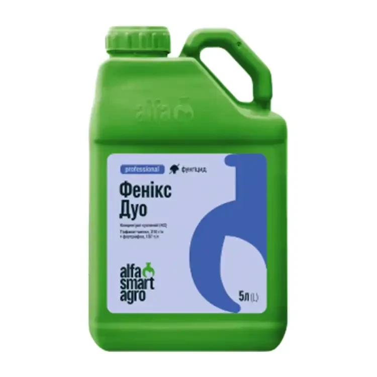 Фунгіцид Фенікс Дуо 5 л (Флутріафол, 187 г/л, Тиофанат-метил 310 г/л), фото 1