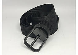 Чоловічий ремінь чорного кольору стропа двосторонній