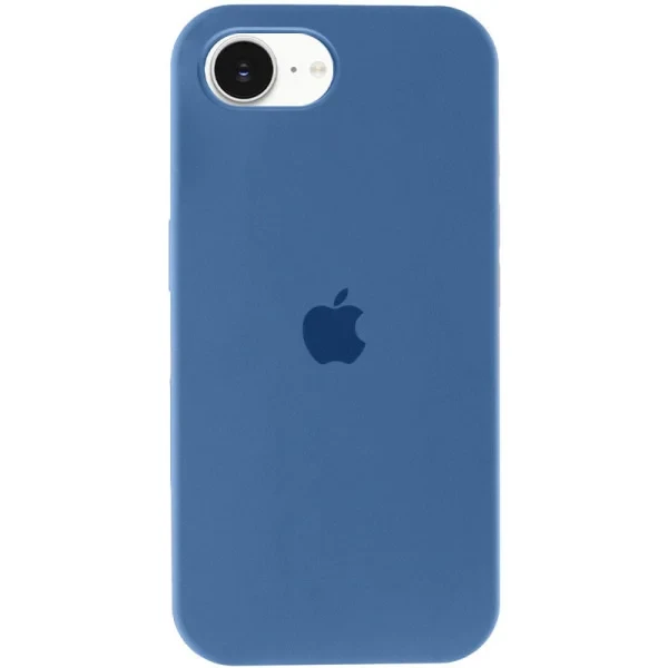 Чохол-накладка EpiK Silicone Case Full Protective (AA) для Apple iPhone 16e (6.1) Blue Jay, фото 1
