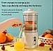 Соковичавниця портативна електрична Juicer, фото 4