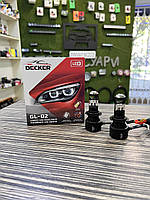 DECKER LED GL-02 5K H7 45watt LED світлодіодні лампи з лінзою Н7 з чіткою СТГ світло 12-24в лампи н7 з лінзою