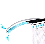 Лійка душова для слабкого тиску квадратна, фото 5