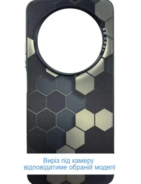 Чохол-накладка EpiK TPU + PC So Cool для Xiaomi Redmi 14C/A4 5G/Poco C75 Honeycomb, фото 1