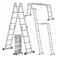 Драбина 4620 мм, 4х4 чотири секції трансформер VMF EURO