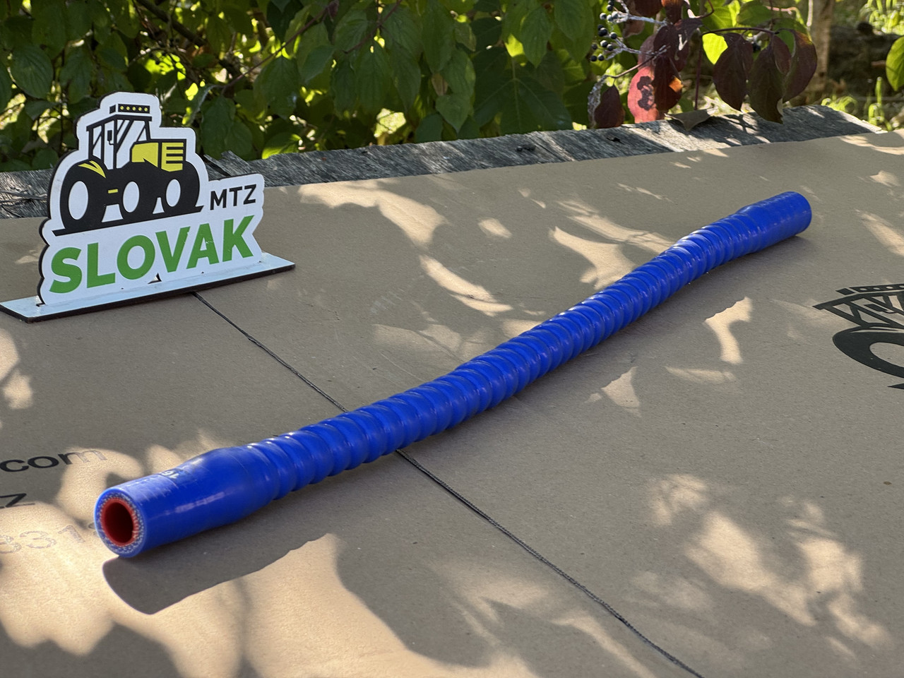 Патрубок силіконовий гофрований посилений Діаметр-16мм Довжина 600 мм (1-шт), фото 1