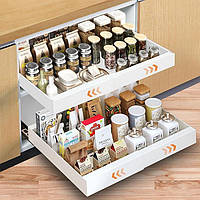 2 шт. Телескопічні шуфляди teleskop schubladen Висувний металевий ящик-органайзер