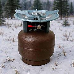 Балон газовий 5.8л кемпінговий з пальником