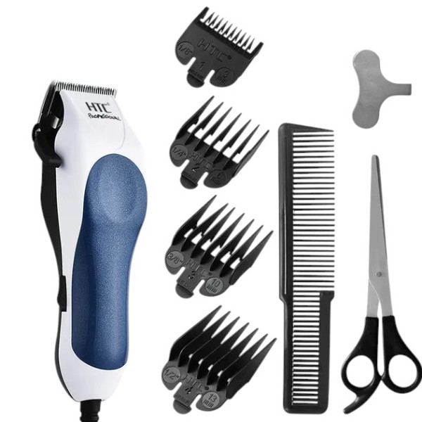 Машинка для стрижки волосся зі змінними насадками HTC Hair Clipper CT-368, фото 1