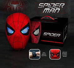 Маска Спайдермен з підсвіткою та пультом-кільцем