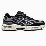 Кросівки чоловічі Асикс Asics Gel-NYC Black Grey Gore-Tex ALL21834, фото 2