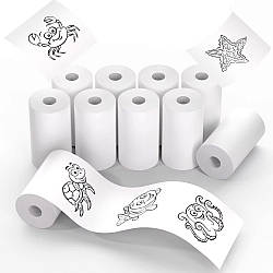 10шт Папір для міні принтера 57х25мм, (довжина 5,85м) / Термопапір для принтера / Папір для термопринтера