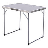 Стіл для пікніка розкладний 75×55×65 (см) Сірий Lugi JY-7555G, фото 2