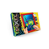 Набір для творчості "Мозаїка Піксель: Риба" РМ-01-09, 21х29,7 см, рамка в наборі