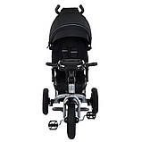 Триколісний велосипед MT 1007 Turbotrike, чорний, фото 3
