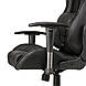 Геймерське комп'ютерне крісло чорного кольору для дому офісу ExtremeRace black/black (E7139) Special4You, фото 5