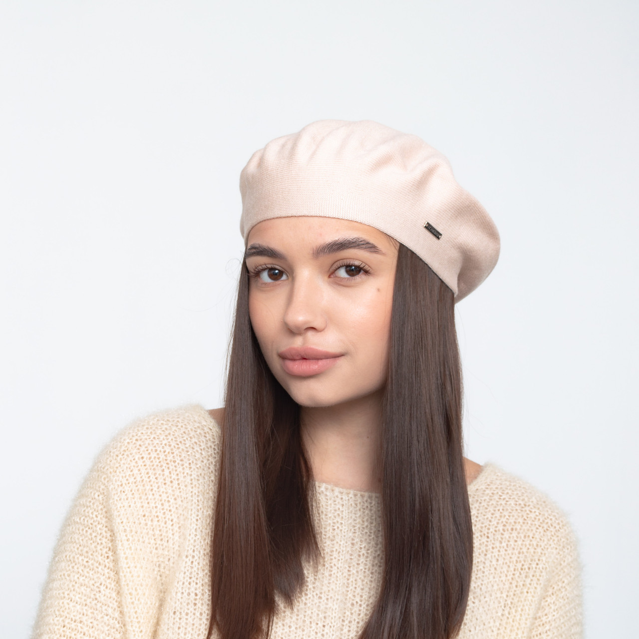 Берет Linda (віскоза) 907 айворі