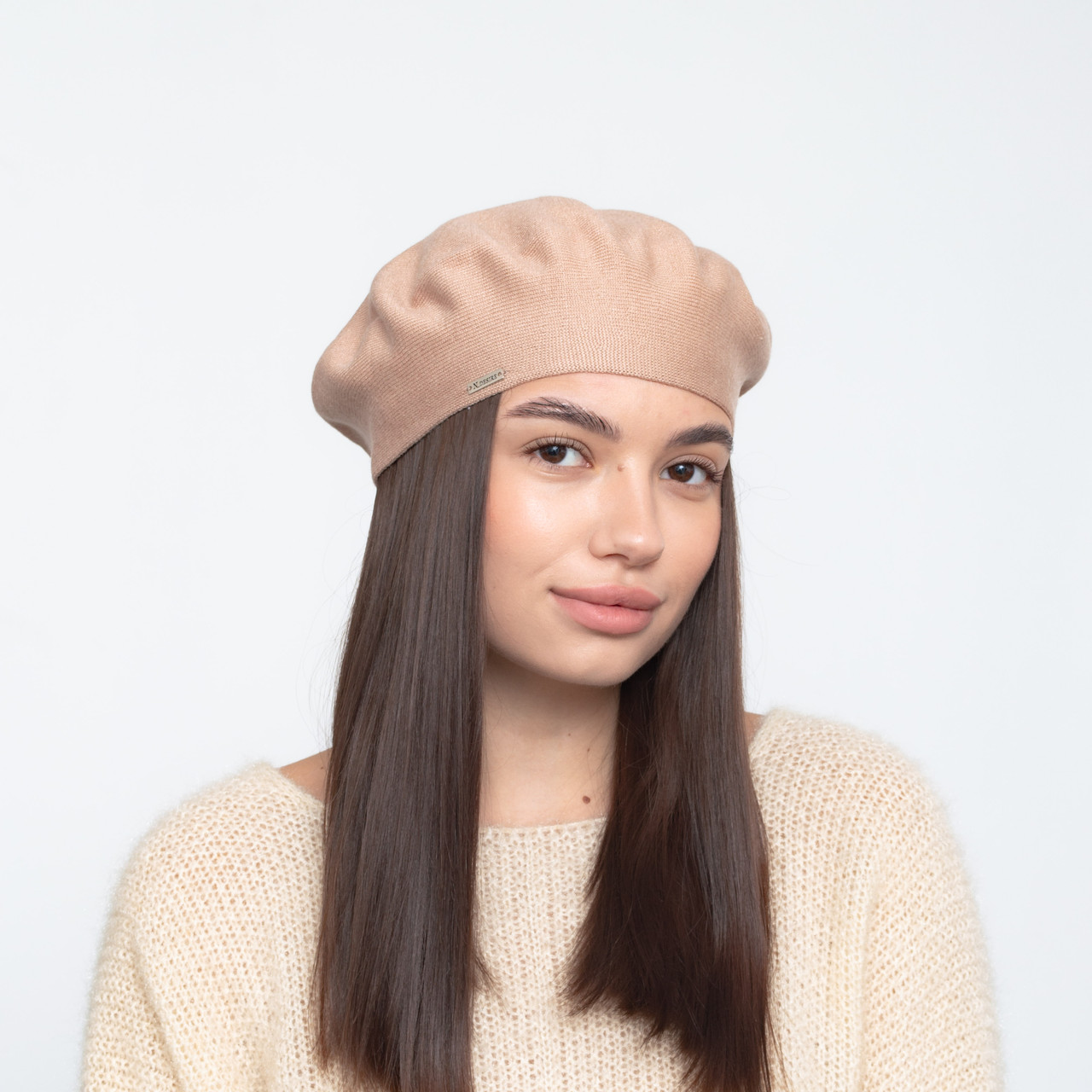 Берет Linda (віскоза) беж