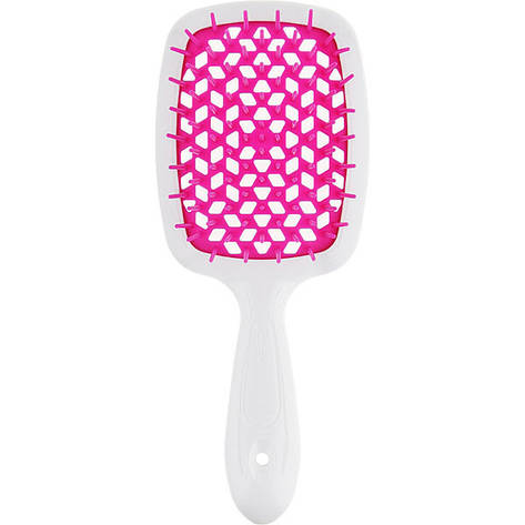 Щітка для волосся біла-фуксія Janeke Superbrush SP226BIA FUX, 1 шт (8006060599647), фото 1