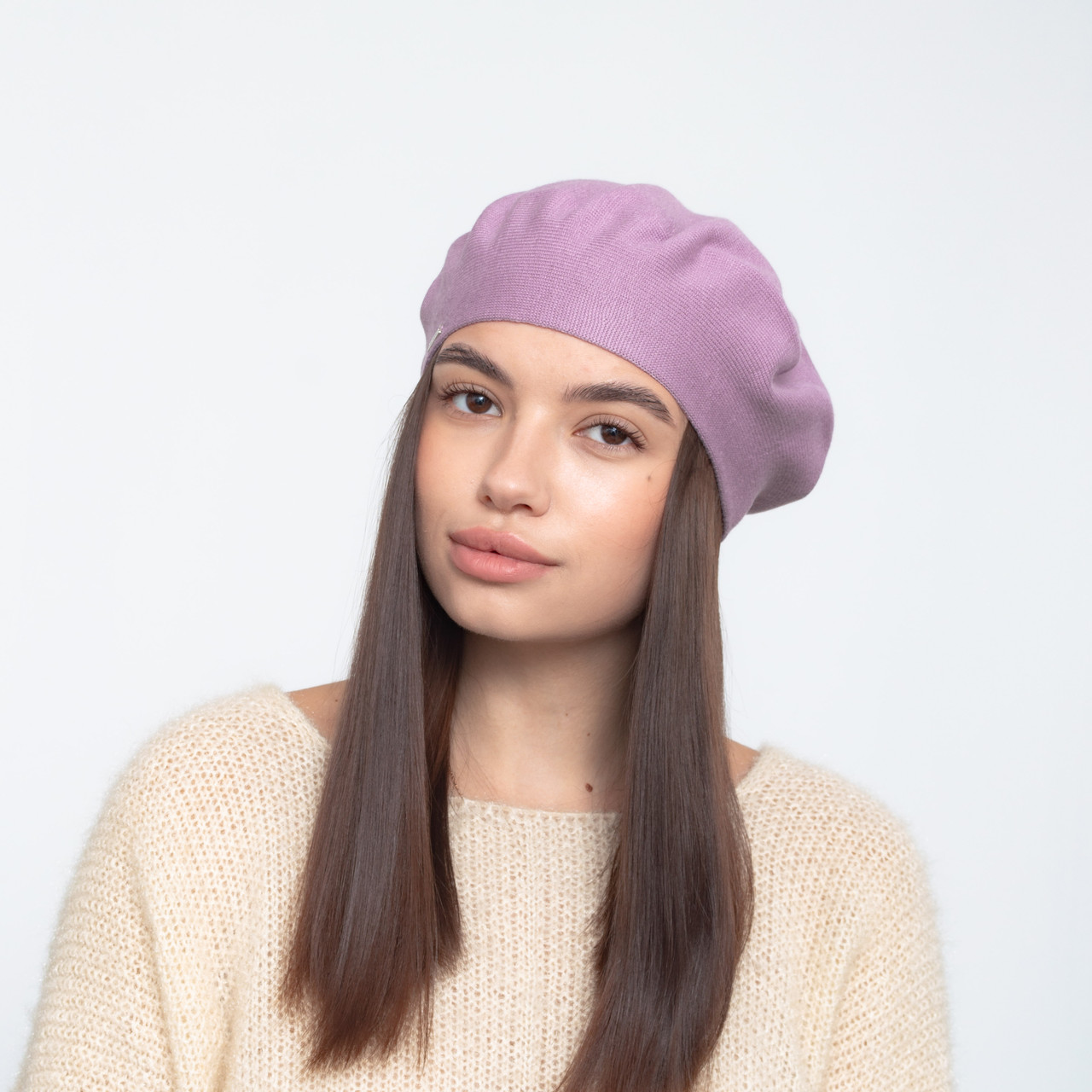 Берет Linda (віскоза)  піон