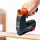 Електростеплер 2в1 для цвяхів 10 мм і скоби типу 53 вбудований акумулятор, фото 10