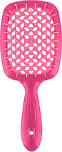 Щітка для волосся рожевий неон Janeke Superbrush 82SP226FFL, 1 шт (8006060639534)