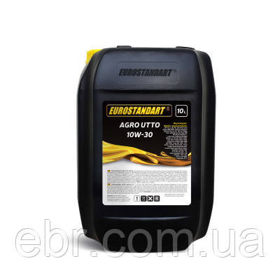 Олива в задній, передній мости Eurostandart UTTO 10W-30 - 10л, фото 1