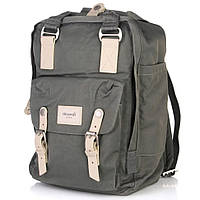 Рюкзак з бічними кишенями поліестер сірий Арт.188L-69 Himawari (64)