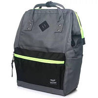 Стильний рюкзак поліестер сірий Арт.9003-01 Himawari (54)