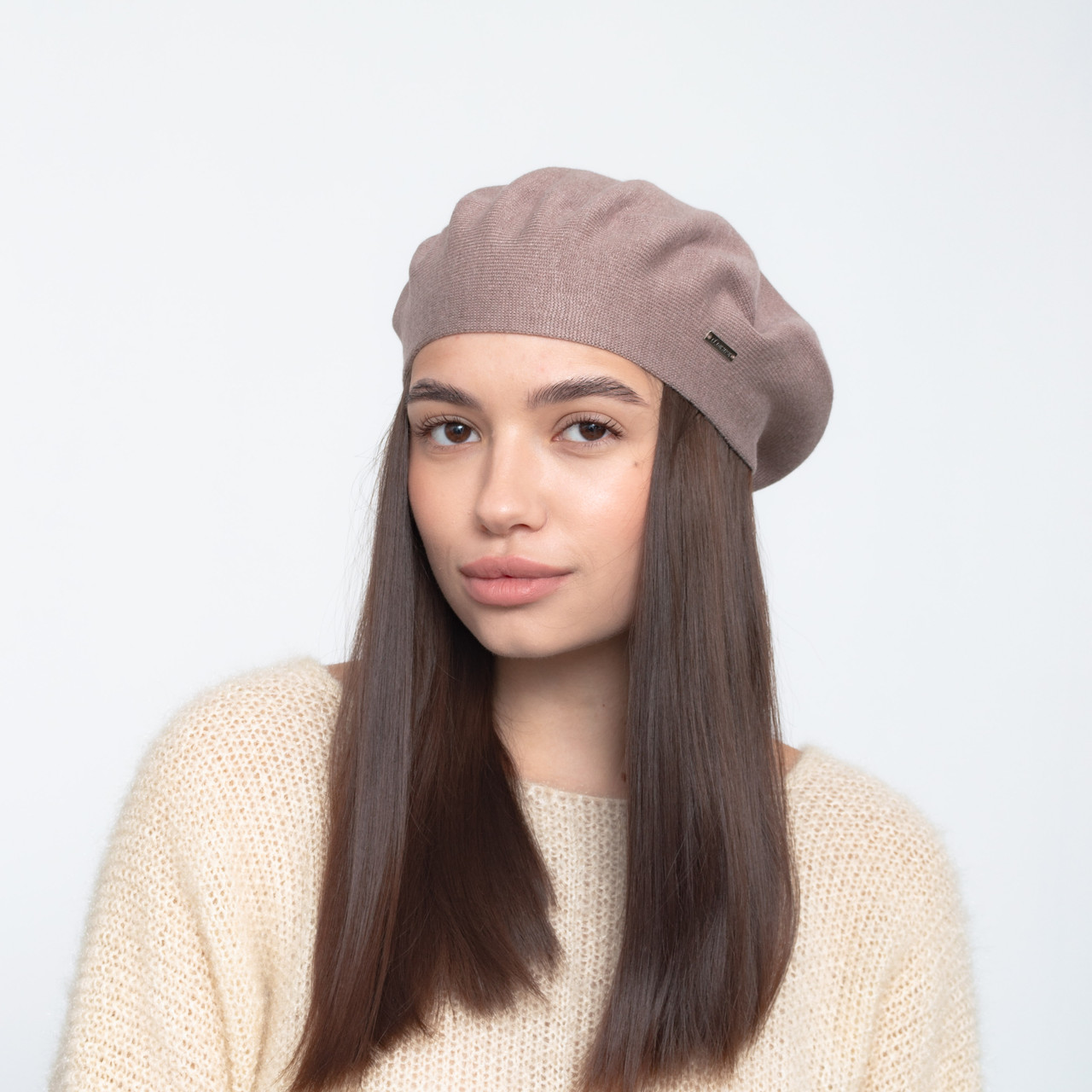Берет Linda (віскоза) 932 капучіно