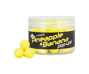 Поп-апи Dynamite Baits N-Ticers Pineapple & Banana Pop-Ups 12 mm