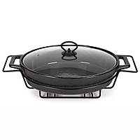 Марміт Kamille керамический овальний 3,5л черный KM 6430