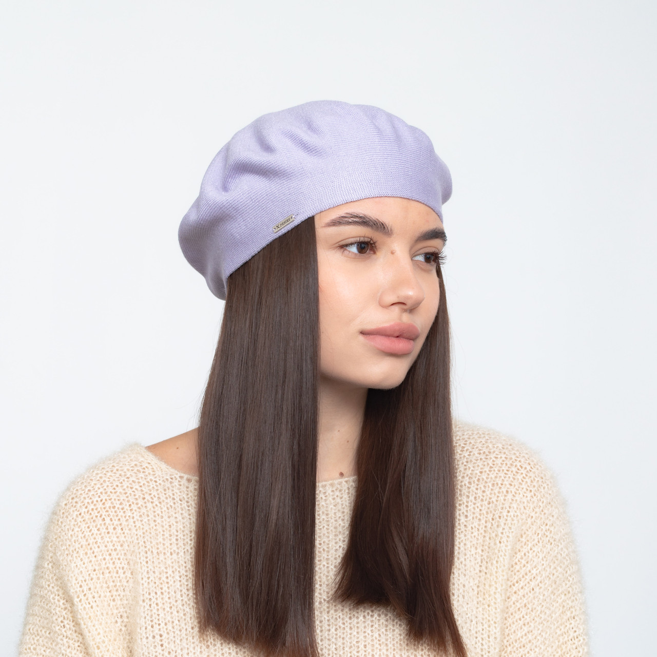 Берет Linda (віскоза)  бузок