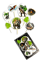 Набір цукрових прикрас "Епоха динозаврів" ТМ"Slado"