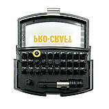 Набір біт 32 шт Procraft BS-32 для шуруповерта в кейсі, фото 2