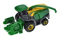 Набір тракторів металевих 3шт в коробці, розмір трактора 10см, 2 види SQ82013-2K розмір коробки 24,5-11-4,5см, фото 5