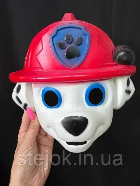 Дитяча маска "Маршал. Щенячий патруль" | 1шт, фото 1