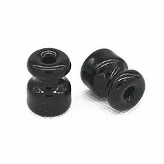 Ізолятор для ретро проводки RE керамічний чорний CI.1822.35