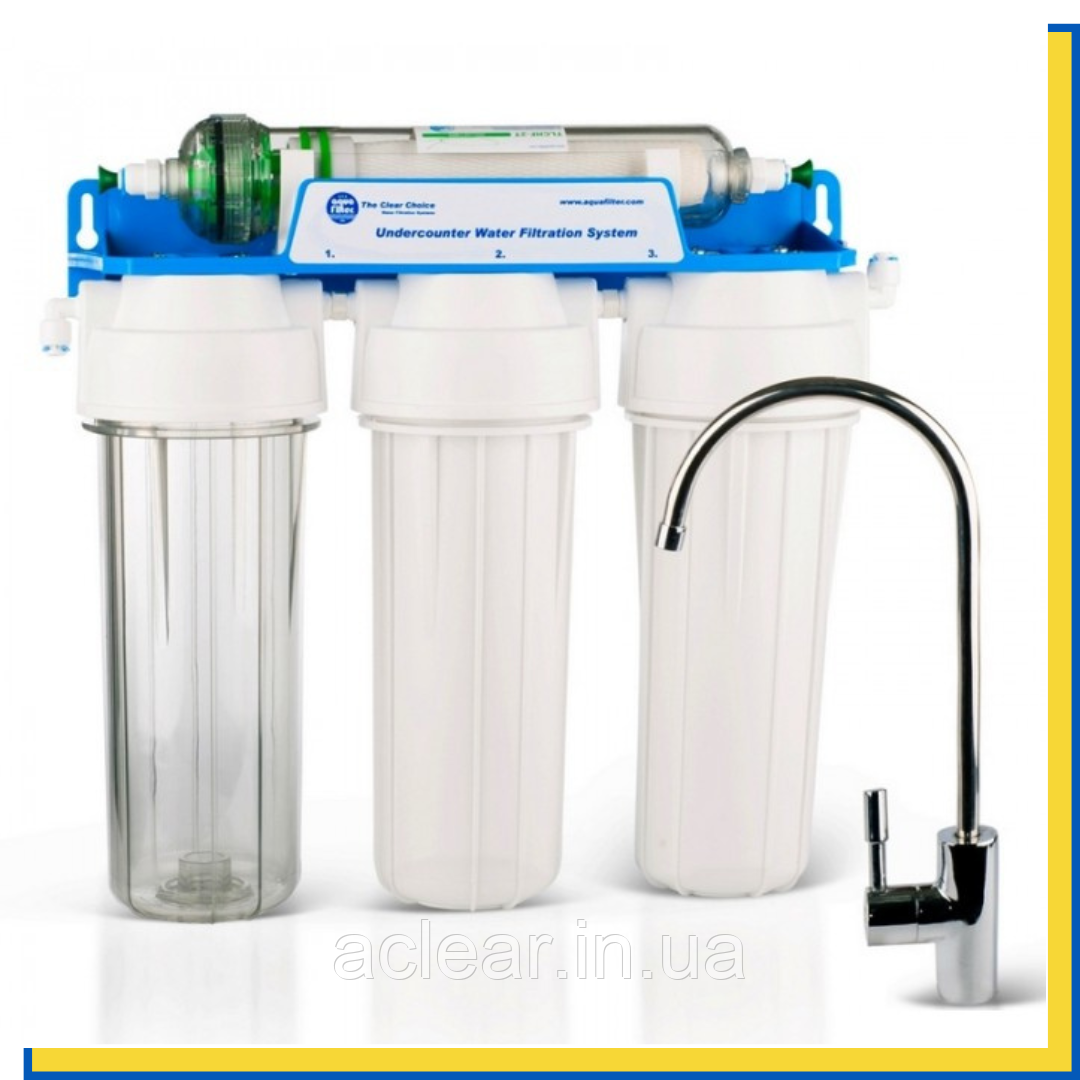 Проточний фільтр капілярної мембраною Aquafilter FP3-HJ-K1 1 шт, фото 1