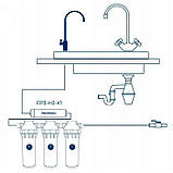 Проточний фільтр капілярної мембраною Aquafilter FP3-HJ-K1 1 шт, фото 2