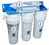 Проточний фільтр капілярної мембраною Aquafilter FP3-HJ-K1 1 шт, фото 4