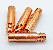 Наконечник струмопровідний (E-Cu; М6х25; 0,6 мм) для пальників MIG/MAG